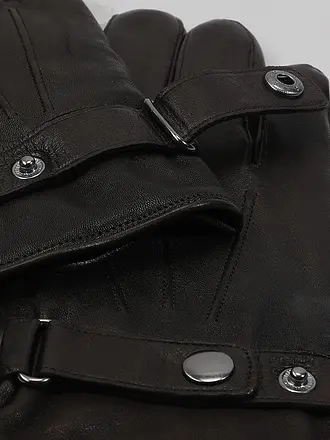 AKAROA | Guantes de cuero RON | braun